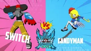 Switch vs Candyman| lethal league blaze