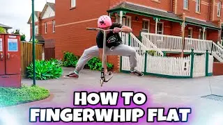 HOW TO FINGERWHIP FLAT on SCOOTER with JEREMY MERRIN