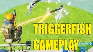 TRIGGERFISH Skin GamePlay in Fortnite Zone Wars