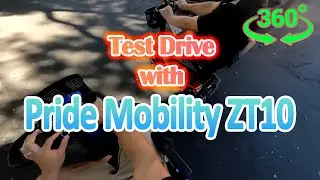 📽️360&deg; VR Test Drive - Pride ZT-10 Mobility Scooter