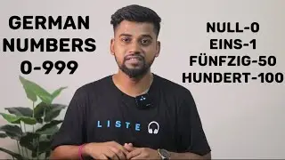German Numbers (0-999) | (Learn German With Iftakhar)