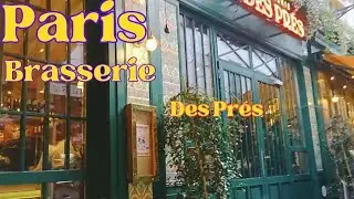 🇫🇷 Paris Brasserie Des Prés, Saint-Germain-des-Près (métro line 4)