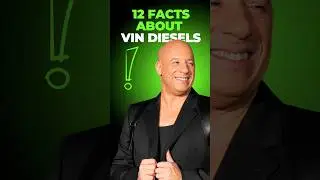 12 Unknown Facts About Vin Diesel! #vindiesel #shorts #hollywood  #fastandfurious