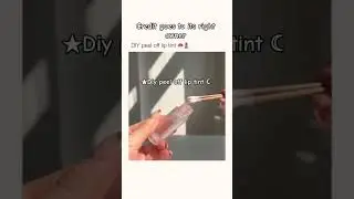 💞Diy homemade peel off lip tint🌺🌷🌸 #diy #shorts #trending #amrinartandcraft #youtubeshorts #art