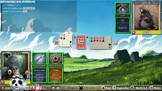 Amazing fantasy roguelike Deckbuilder | Tianlein plays Poker Quest: Swords and Spades