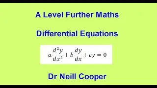 A Level Further Maths Complementary Function for 2nd order ODEs