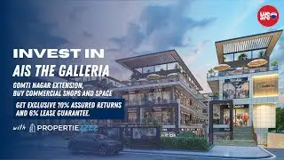 Invest in AIS The Galleria, Gomti Nagar Extension, Commercial Shops and Space