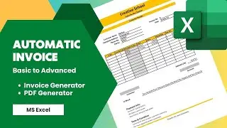 Mastering Full Invoice Inventory Management in Microsoft Excel | Creative School Tutorial
