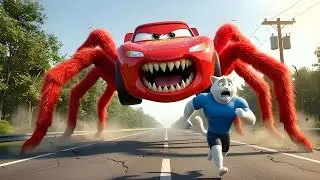 🐱⚡ A Kitten Turns Into a Spider Car! 😵🔥