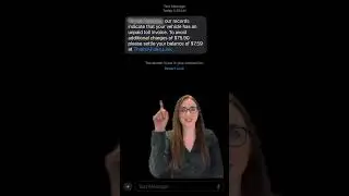Quick Text Message Fraud Tip