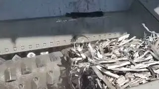 Aluminum Can Bale Shredder ,Pre-Shredder,Scrap Metal Shredder,Aluminum Can Crusher#shreddermachines