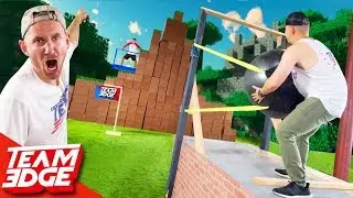 Shoot the Person in The GIANT Minecraft Fort!!