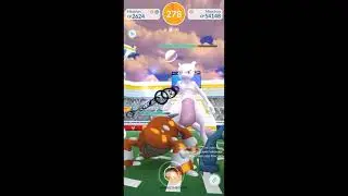 I Caught Shiny Mewtwo , Mewtwo Raid Pokemongo , Pokemon go, #Shorts