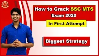 How to Crack SSC MTS Exam 2020 in First Attempt | 🔥Best Preparation Strategy