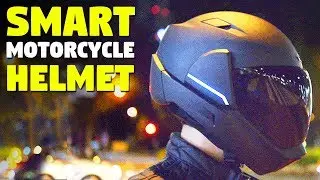 Smart Motorcycle Helmet With Rear View Camera