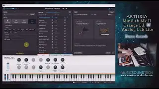 Arturia Analog Lab Lite - No Talking Sounds Demo (By Luca Barbieri)