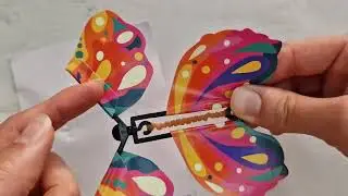 Magic flying butterfly, book surprise |#temu