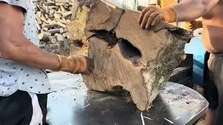 Brutal Log Splitter at Full Power