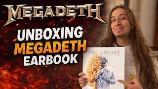 Unboxing - Megadeth earbook & t-shirt