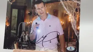 Autographed Glen Powell Hand Signed Picture from Scream Queens Season One