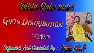 Bible Quiz Gifts Distribution - 2024 | Bible Quiz | Online Quiz | #games #viral #online #newvideo