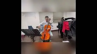 Pass 1st test of ABRSM Grade 1 Cello Performance at 2024~ Distinction 132/150