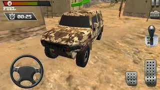 US Military Cargo Truck Driving: Off-road Driver - Android Gameplay FHD