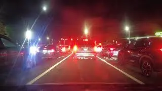 Driving to Hibachi Buffet in Brockton on October 27, 2023