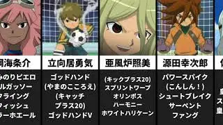 【イナズマイレブン】無印キャラがゲームGO1で覚える技【意外？】