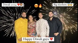 Diwali vlog 😍❤️ | Crackers bursting and Celebration 2024 🔥| #diwalispecial #diwali2024  #crackers