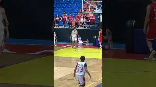Andrei Ugaddan ties it up for the Red Cubs in OT | NCAA Season 100 Juniors Basketball #shorts