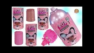 Giant Hair Spray of LOL Surprise Blind Bags! Big Sister Hair Goals Makeover Series Dolls