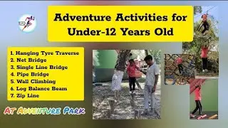 Adventure Activities for Kids | Kanpur Zoo | Physical Education #adventureactivities