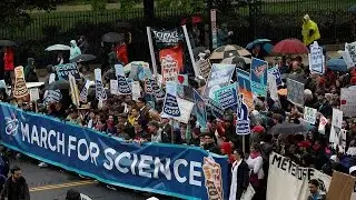 Hundreds of 'March for Science' rallies held around the world
