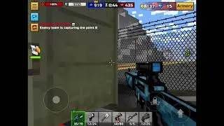 Pixel gun 3D #3 Mining camp zone capture. l.  YK Gaming