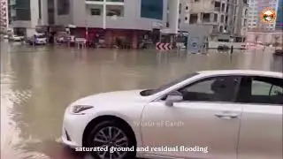 CHAOS in Dubai  Airport PARALYZED as Massive Floods Wash Away Cars! 1