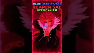 Руководство по аватару Reaper Sae..❓ .. | #roblox #bluelockrivals