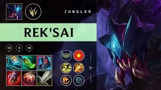 Rek'Sai Jungle vs Zac - VN Challenger Patch 25.24