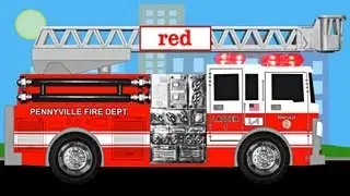 Firetruck Colors - Learning Color Fire Trucks for Kids
