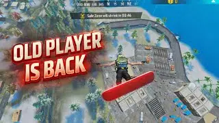 OLD PLAYER IS BACK 😈 | Free Fire Comeback Gameplay