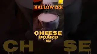 Halloween Cheese Board 👻🎃 #food #halloween #recipe #viralvideo #foodie #trending #cooking #shorts