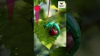 Scarab Beetle#NatureDocumentary #WildlifePhotography #InsectKingdom