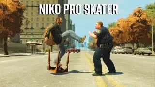 Niko B. Pro Skater | Funny GTA IV Compilation