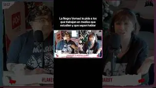 La Negra Vernaci y la importancia del correcto uso del lenguaje. #lenguaje