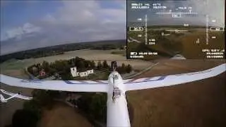FPV plane chase with Hobbyking / Apache OSD