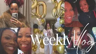 VLOG: reunited! + last-Minute christmas shopping, road trip, & my 36th birthday party!