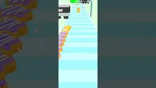 Donut Stack Run Race #stacking #runrace #shorts #shortsvideo #fun