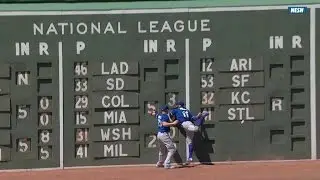TOR@BOS: Panda triples off Green Monster in the 4th