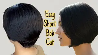 Easy Pixie Bob Cut Tutorial ✂️ Korean Short Hair Technique #PixieBob #HairTutorial