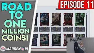 Ghost Player Sniped and More! Journey to 1 Million Coins! Madden 19 Ultimate Team Coin Making